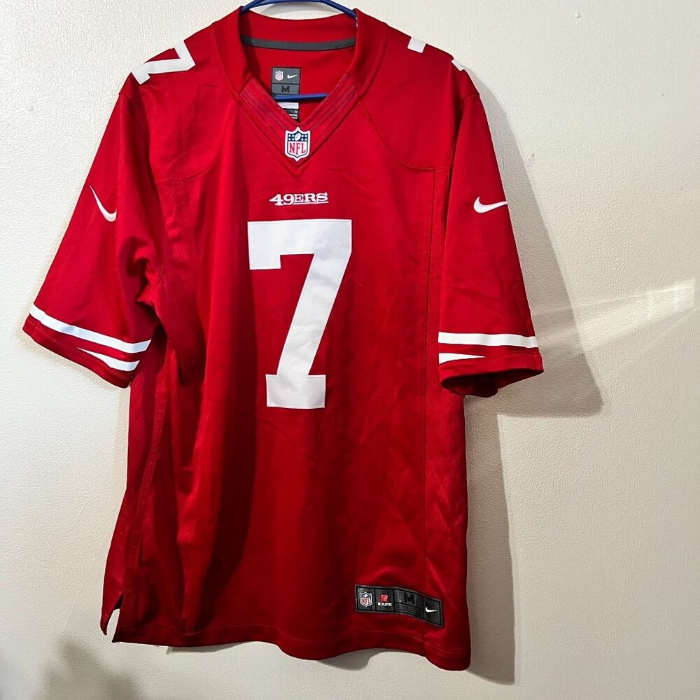49ers Colin Kapernick Football Jersey  Mens Size M Nike NFL